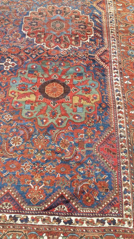 11 x 17 ft. 19th Century Antique Ghashghaei / Qashqai Rug, Palace Size! gallery