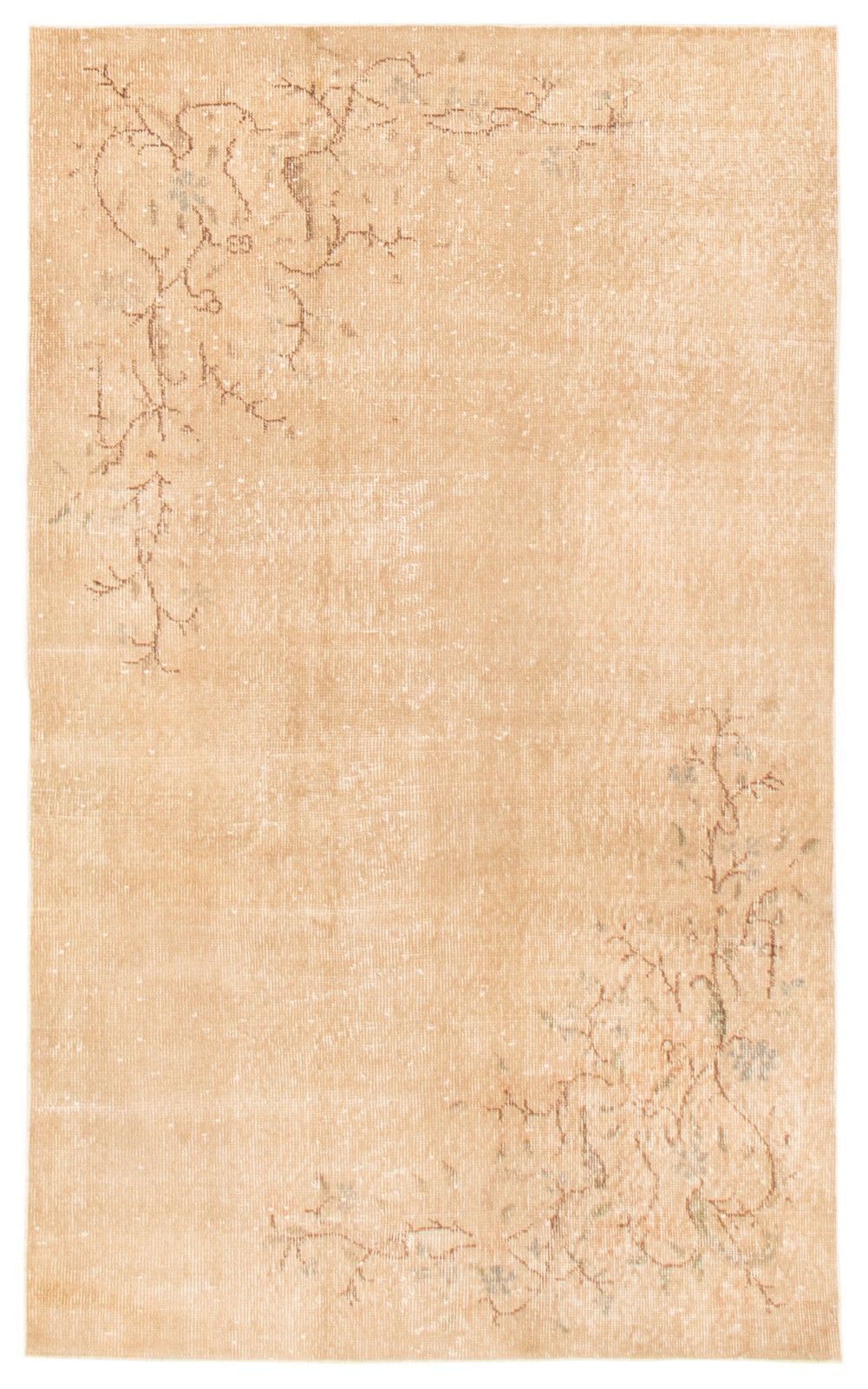 Traditional Vintage Hand-Knotted Carpet 3'9" x 6'4" Wool Area Rug gallery
