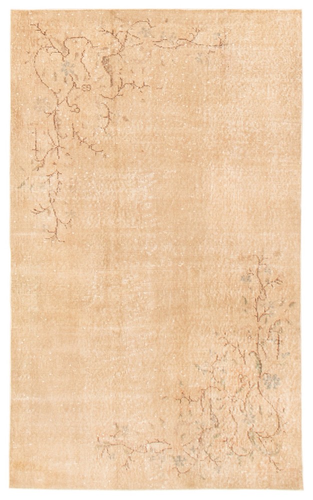 Traditional Vintage Hand-Knotted Carpet 3'9" x 6'4" Wool Area Rug