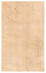Traditional Vintage Hand-Knotted Carpet 3’9″ x 6’4″ Wool Area Rug