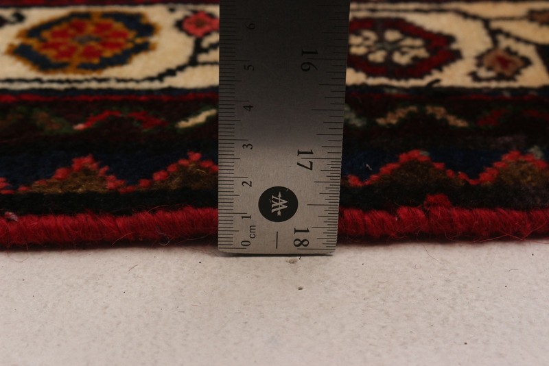 Vintage Hand-knotted Runner Rug 3'5" x 12'8" Traditional Oriental Wool Carpet gallery