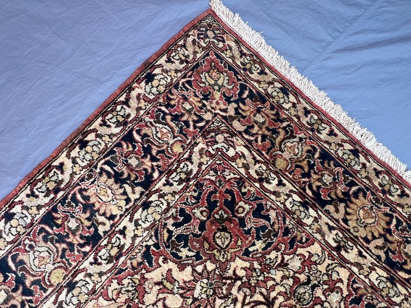 5'2x10 Ft Vintage Caucasian Handwoven Wool Runner - Floral Medallion Design gallery