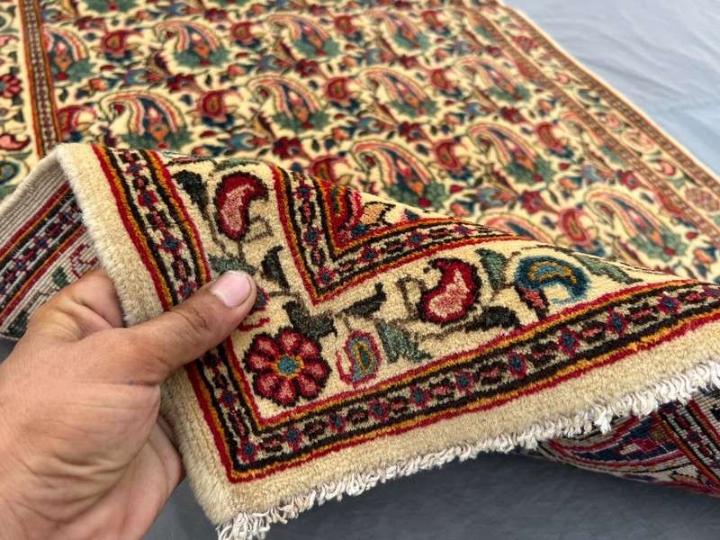 2'3 x 5'1 ft Vintage Turkish Hand Knotted Rug Caucasian Style Wool Area Rug gallery
