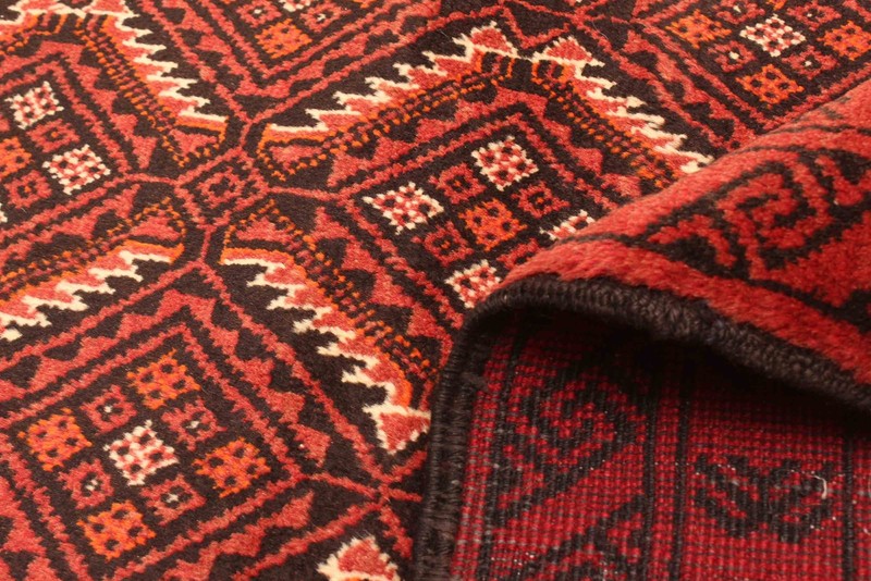 Vintage Traditional Hand-Knotted Area Rug 3'7" x 5'10" Oriental Wool Carpet gallery