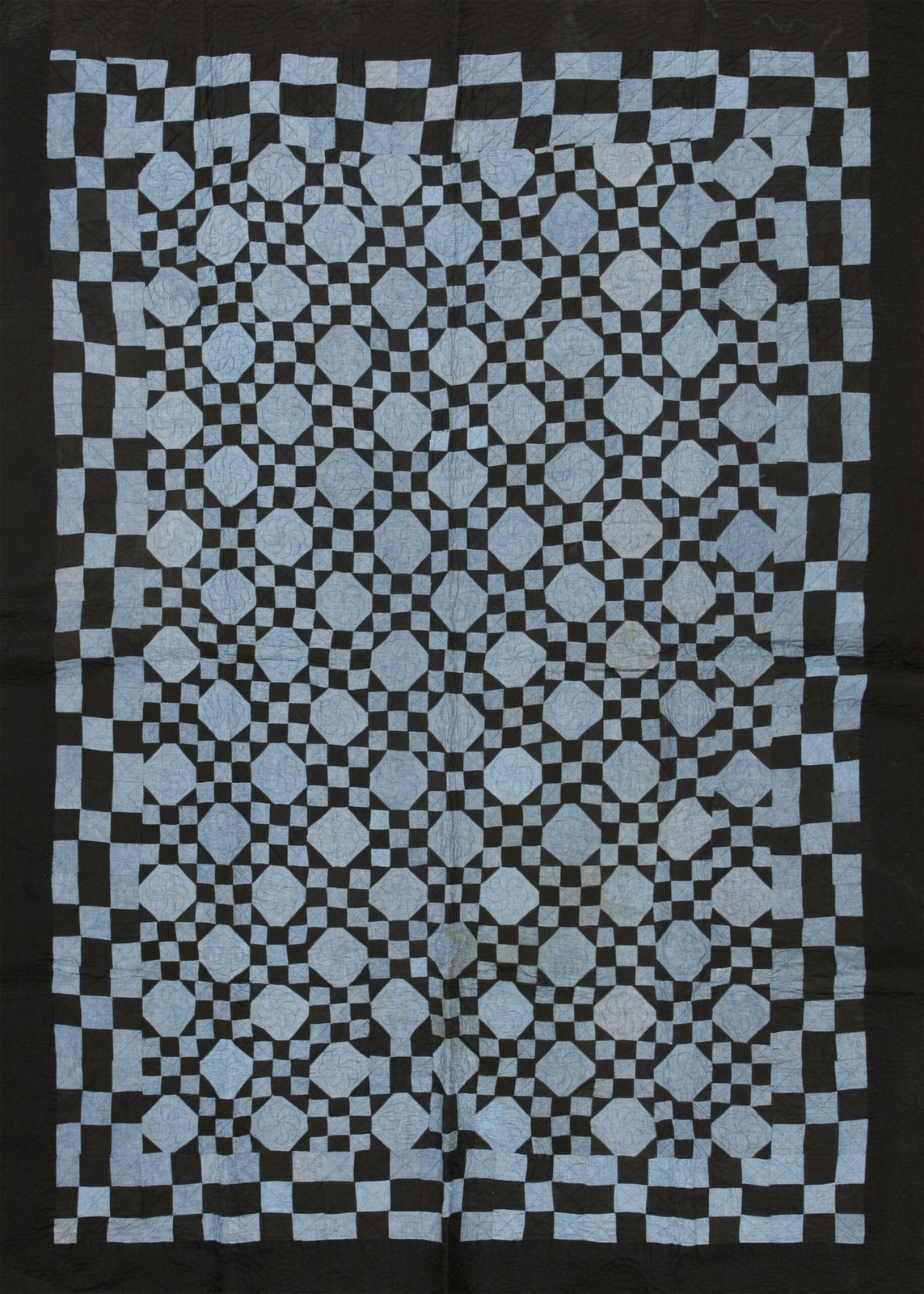 6X9 Antique American Quilts Wool Area Rug 1920 gallery