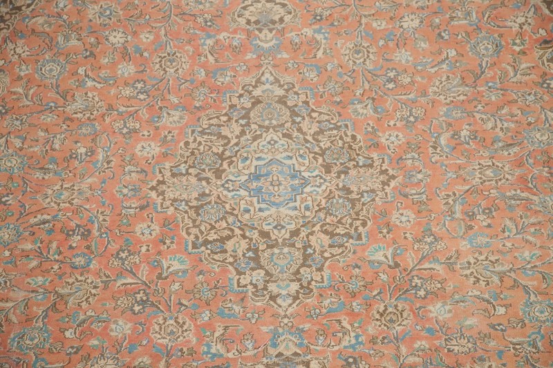 Floral Traditional Vintage Area Rug Hand-knotted 10x12 Wool Living Room Carpet gallery