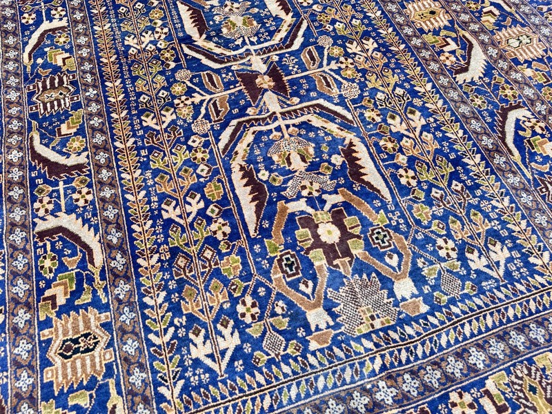 7 x 10 ft Stunning COLLECTOS' ITEM VINTAGE TAIMANI NATURAL VEGETABLE DYE NOMAD C gallery