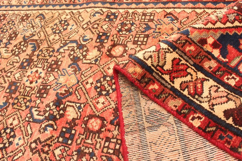 3'3" x 9'6" Vintage Hand-knotted Runner Rug Traditional Oriental Wool Carpet gallery