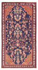 Vintage 3’6″ x 6’8″ Traditional Hand Knotted Vegetable Dye Wool Area Rug