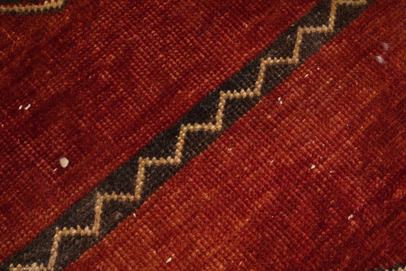 Antique Turkish Runner Rug 4x13 Vintage Neutral Handmade Old Oushak Carpet 838 gallery