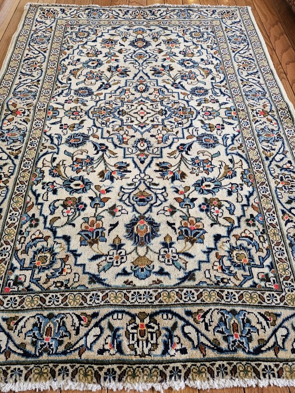 3.3 x 4.7 VINTAGE FINE USHAK RUG CAUCASIAN ANTIQUE SERAPI HERIZ KAZAK gallery