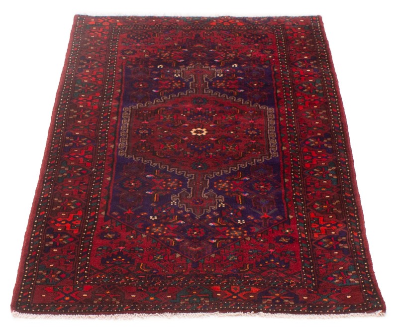 Vintage Hand-Knotted Area Rug 4'2" x 7'6" Traditional Oriental Wool Carpet gallery