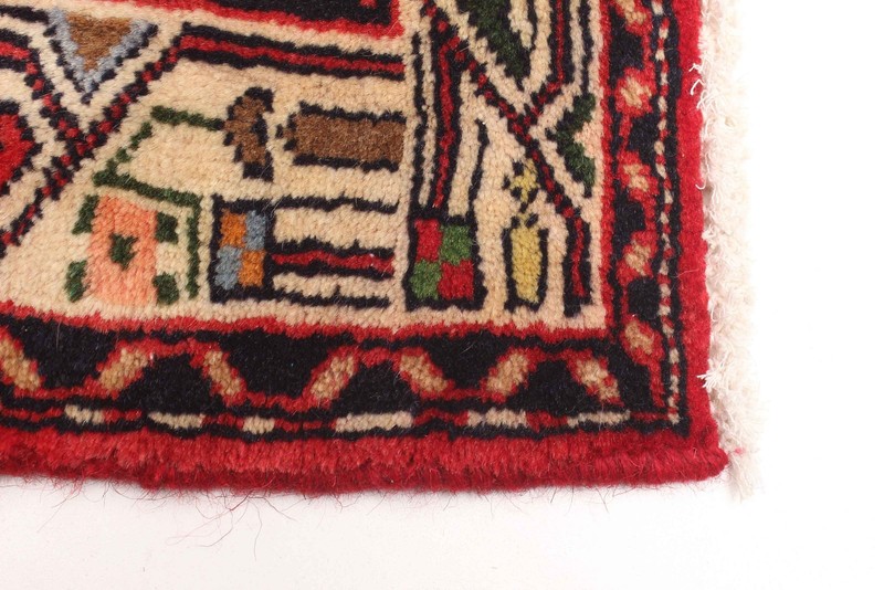 2'8" x 9'6" Vintage Hand-knotted Runner Rug Traditional Oriental Wool Carpet gallery