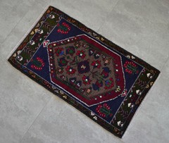 Vintage Rug, Turkish Rug, Oushak Rug, Handmade Rug, Doormat, Kitchen Rug, 2 x 3