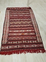 New Large Moroccan Handmade carpet Berber Zemmour khemisset, ships from U.S.