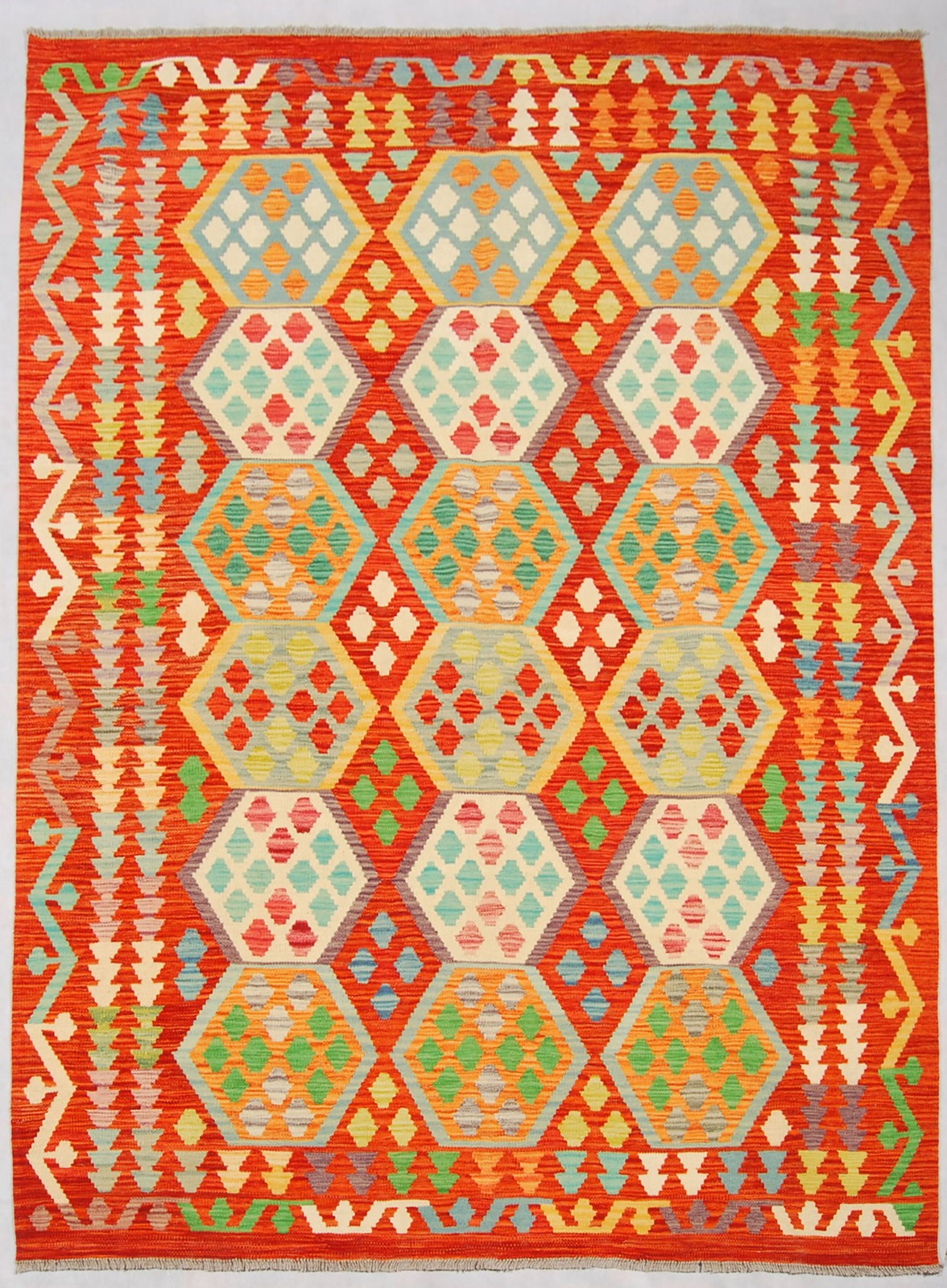 Kilim Kaudani Lana Hand Made In Afganistan 242x180 CM (Galleriafarah1970) gallery