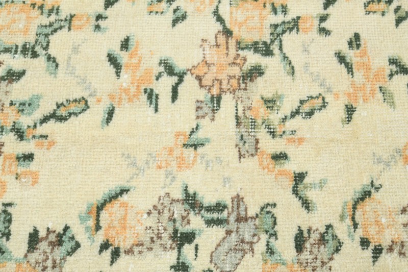 7x10 Turkish Wool Area Rug Hand-Knotted Large Vintage Oushak Carpet Rugs,663 gallery