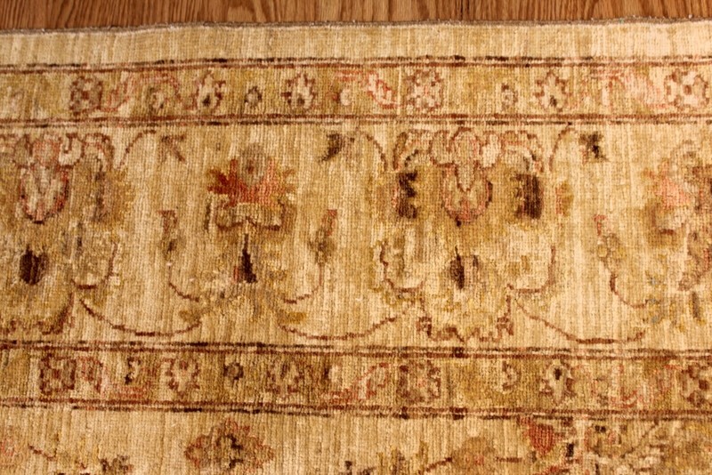 RUG_FLORAL _DESIGN 5X8 FT. FINE QUALITY HANDMADE HAND KNOTTED MUTED SOFT COLORS gallery