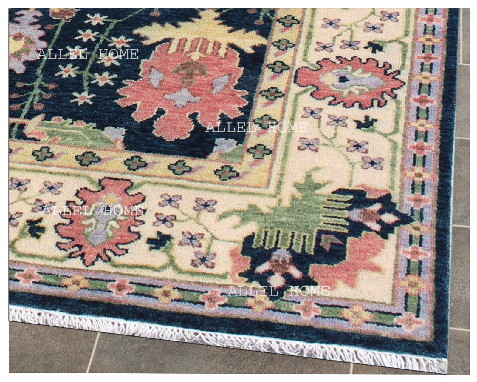 8x5 New Oushak Handmade Traditional Colorful Rug 100% Wool Living Roo, Area Rug gallery