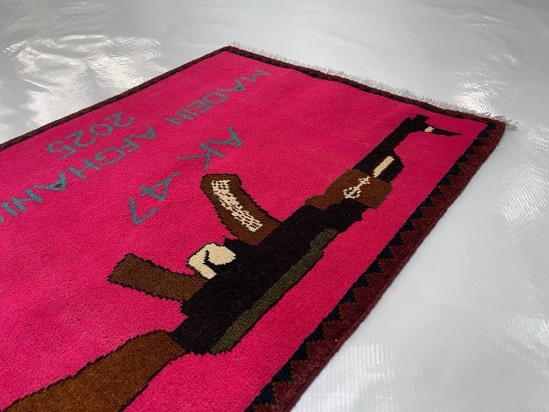 #536. War rug Afghan War Rug Wool Rug Beautifully Made Small War Rug 80x59 cm gallery