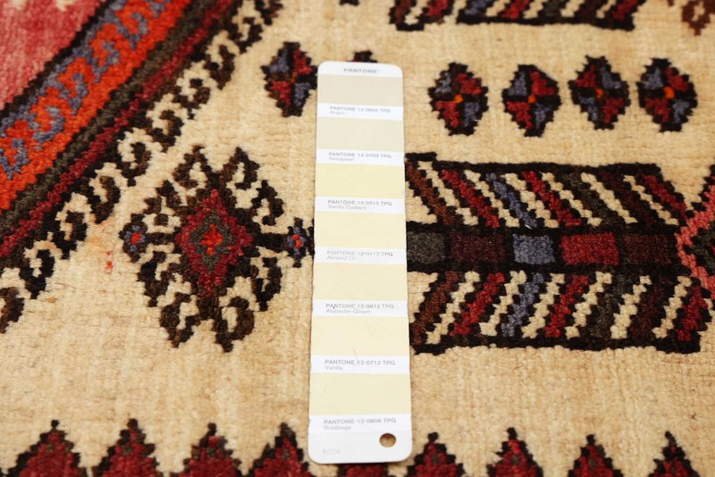 Vintage Hand-Knotted Area Rug 3'5" x 5'2" Traditional Wool Carpet gallery