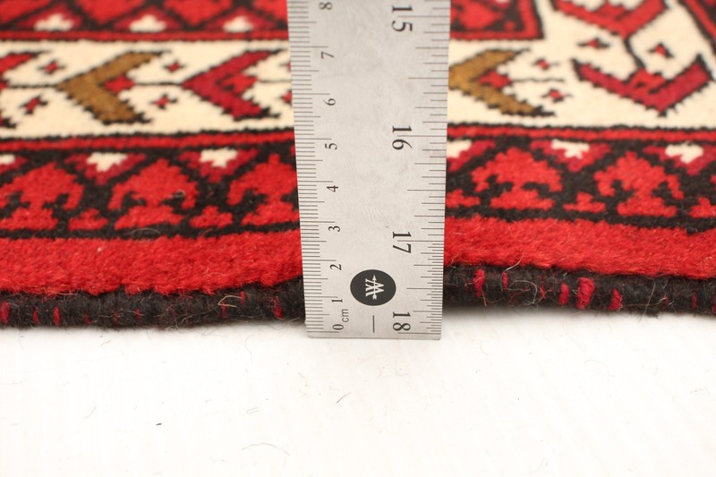 Vintage Traditional Hand-Knotted Area Rug 3'3" x 4'8" Oriental Wool Carpet gallery