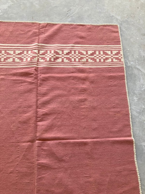 Vintage Traditional Handmade Geometric flat-weave Kilim Floor Rug 216x151 cm gallery