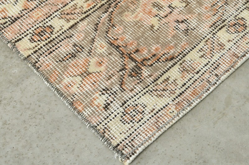 2x11 Turkish Hallway Hand-Knotted Vintage Runner Rug Turkey Oushak Carpet,1135 gallery