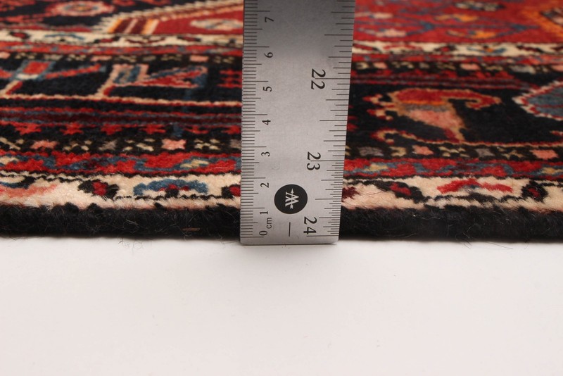 Vintage 4'3" x 7'10" Traditional Hand Knotted Vegetable Dye Wool Area Rug gallery