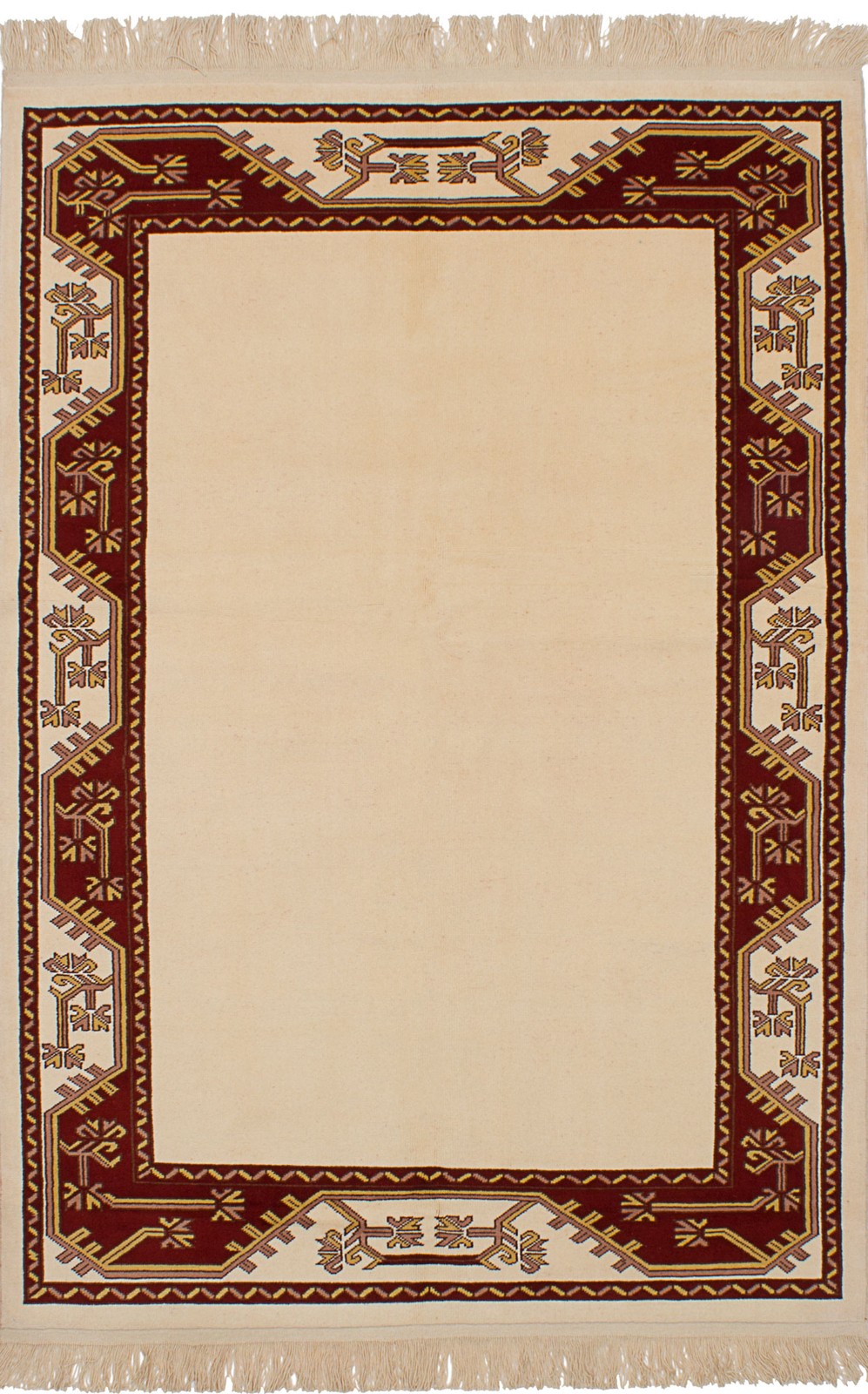 Traditional Vintage Hand-Knotted Area Rug 5'7" x 8'5" Oriental Wool Carpet gallery
