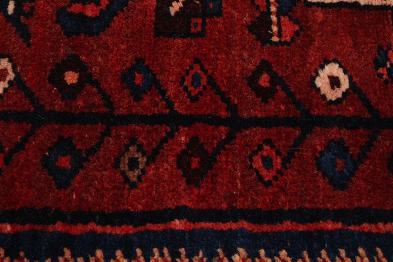 Vintage Hand-knotted Runner Rug 3'5" x 16'3" Traditional Oriental Wool Carpet gallery