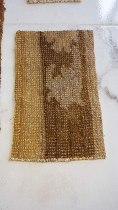 Anatolian Dıy Fragment Carpet Rug Painting or Art Piece Rug Organic Handmade Rug gallery
