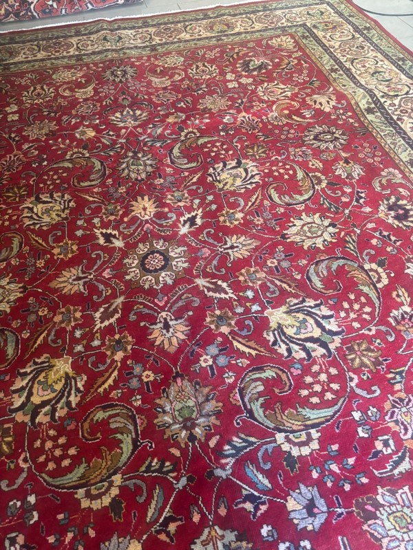 SIMI ANTIQUE. HAND MADE. 13X10 EXCELLENT CONDITION. FULL PILE. gallery