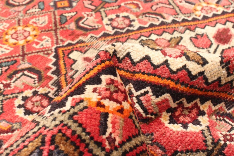 Vintage Hand-knotted Runner Rug 2'6" x 6'2" Traditional Oriental Wool Carpet gallery