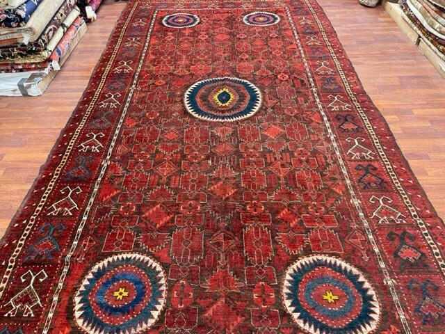 Antique Turkoman Ersari-Beshir Rug- gallery