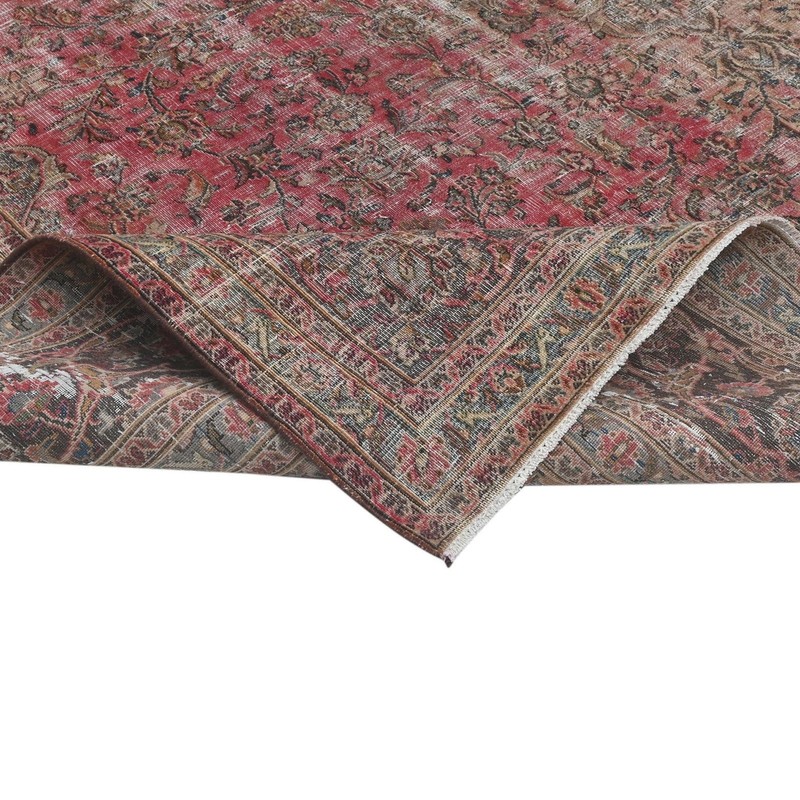 9'8" x 12'4" Hazel Vintage Hand-Knotted Wool Area Rug gallery