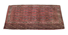 Fabulous Antique Tribal Yomud Rug 4’3 x 2’1 ft Turkoman Tribal Rug Fine Quality