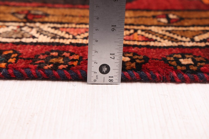 Vintage Hand-knotted Runner Rug 3'3" x 13'0" Traditional Oriental Wool Carpet gallery