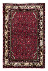 Vintage 3’5″ x 5’1″ Traditional Hand Knotted Vegetable Dye Wool Area Rug