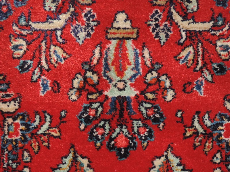 2x6ft. Vintage Sarouk Wool Runner gallery