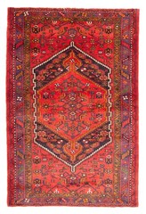 Traditional Vintage Hand-Knotted Area Rug 4’7″ x 6’11” Oriental Wool Carpet