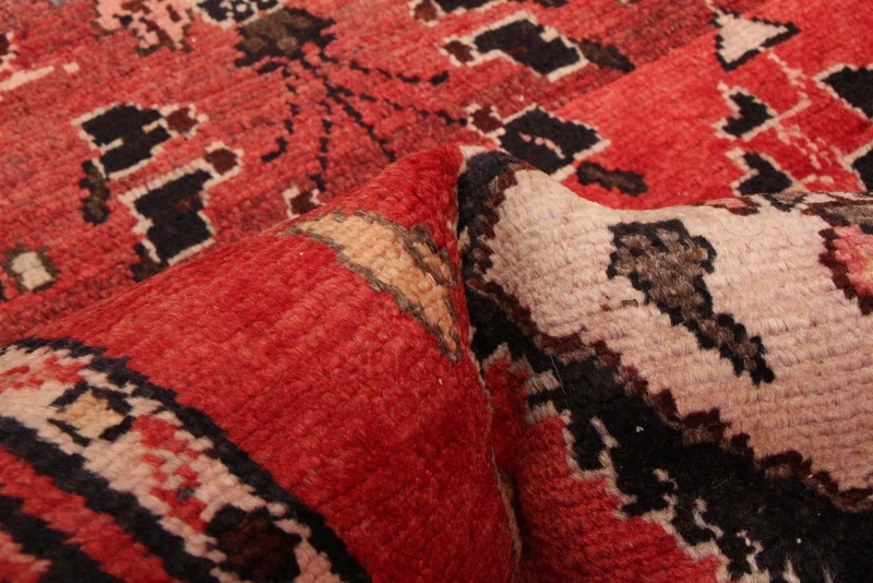 2'11" x 6'8" Vintage Hand-knotted Runner Rug Traditional Oriental Wool Carpet gallery