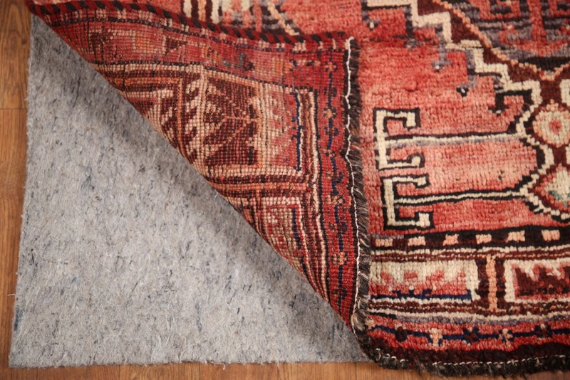 Vintage Red Wool Hand-knotted 9 ft Runner Tribal Traditional Hallway Rug 4x9 gallery