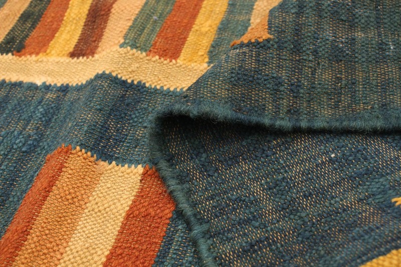 Vintage Hand Woven Area Rug 8'2" x 9'10" Traditional Wool Oriental Carpet gallery