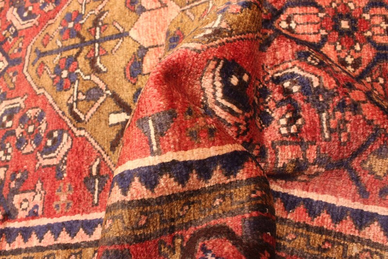 Vintage Hand-Knotted Carpet 3'7" x 6'7" Traditional Oriental Wool Area Rug gallery