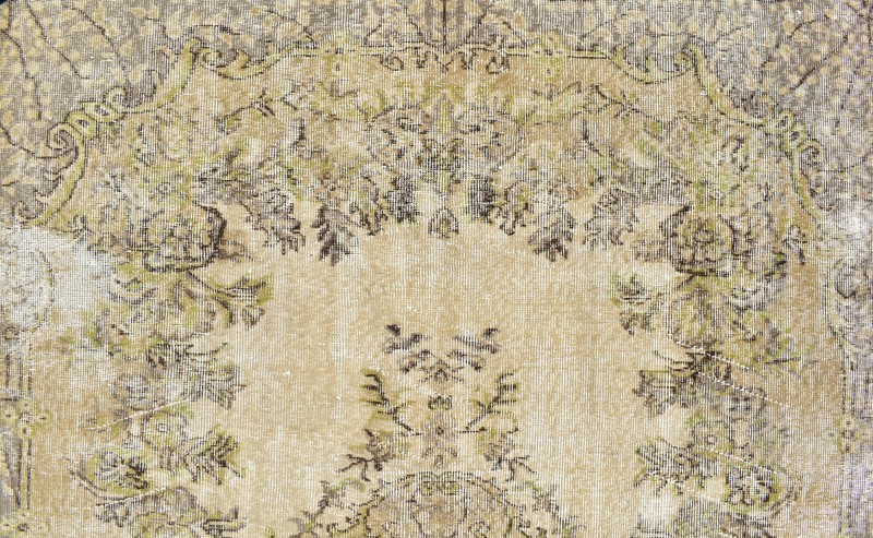 Turkish Rug 67''x105'' Oushak Rug Tribal 5x8 Rug Vintage Muted Color 171x268cm gallery