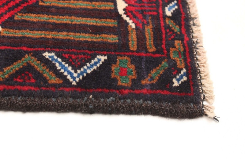 Vintage 3'4" x 6'0" Traditional Hand Knotted Vegetable Dye Wool Area Rug gallery