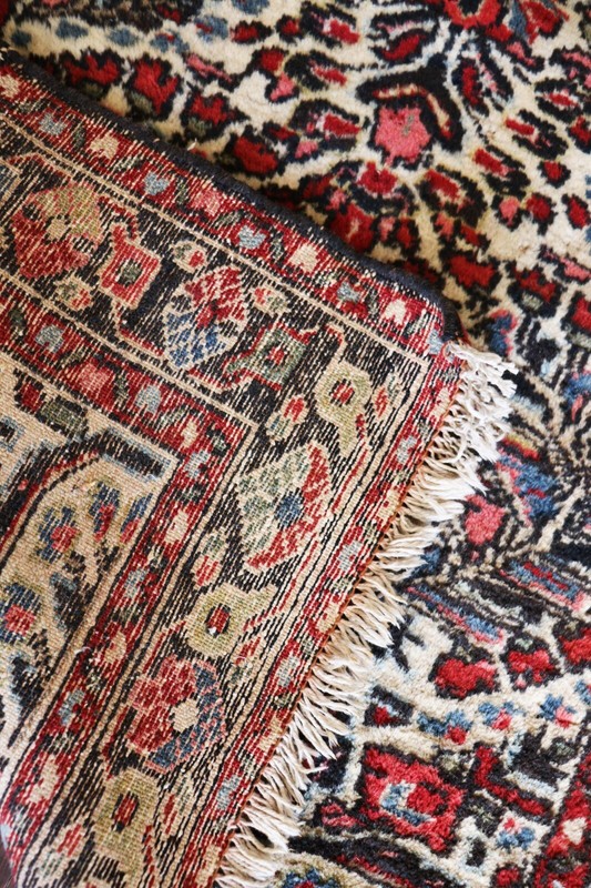 Antique Lilihan / Sarouk Runner 2'8" x 98"',c-1940 #17311 gallery