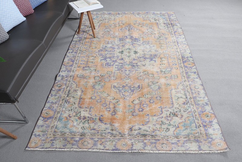 Bedroom Rug, Art Rug, 4.9x8 ft Area Rugs, Turkish Rug, Vintage Rug, Floor Rug gallery