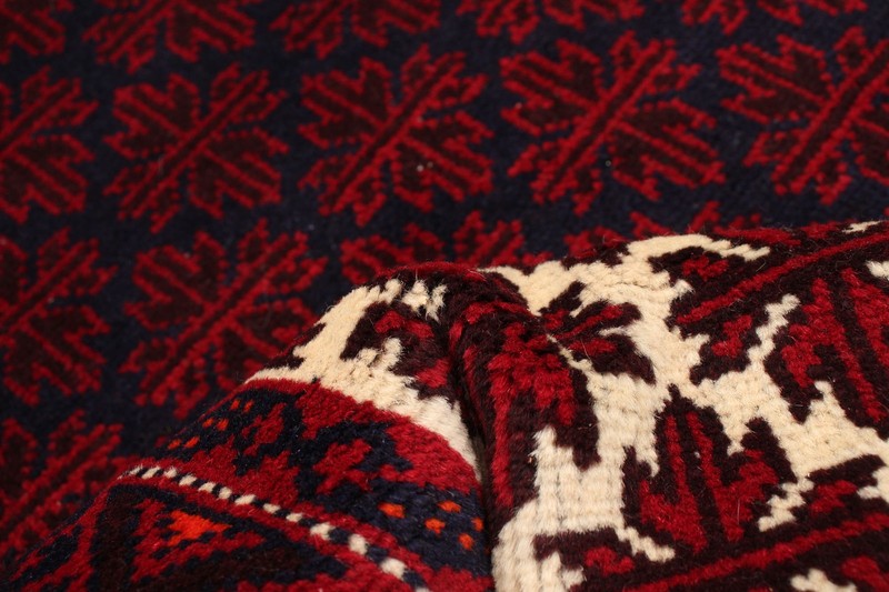 Vintage 3'3" x 5'7" Traditional Hand Knotted Vegetable Dye Wool Area Rug gallery